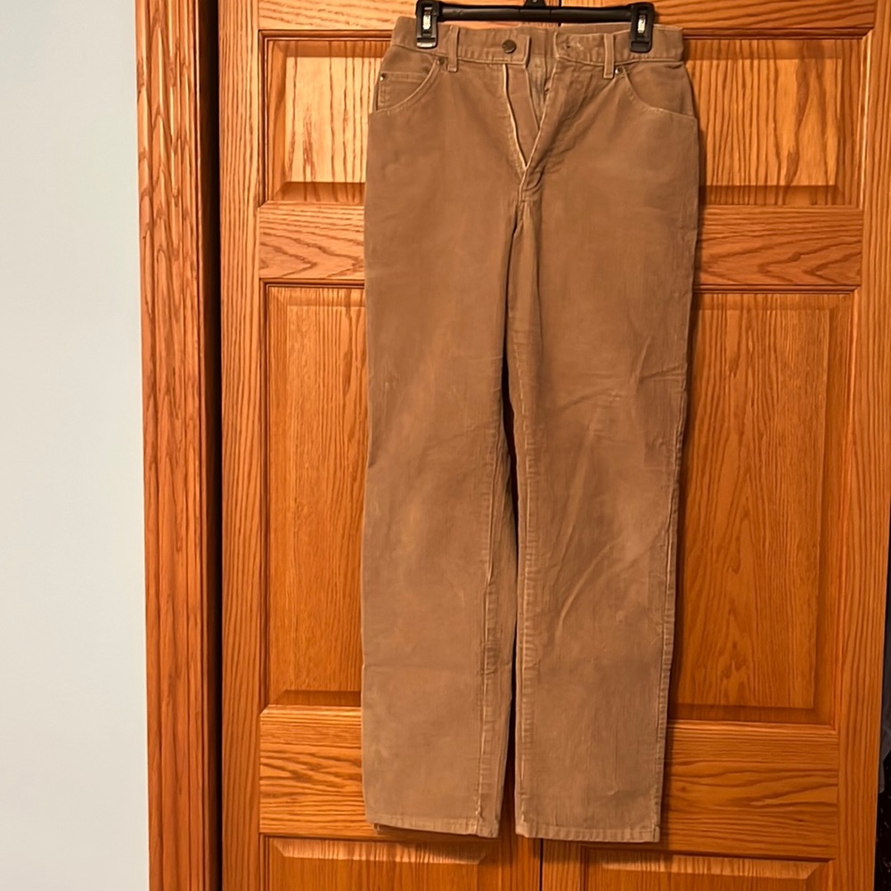 Tan Women's Casco Corduroy Pants, Straight-Leg